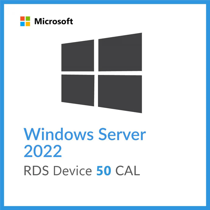 Windows Server 2022 RDS 50 Device CAL Key