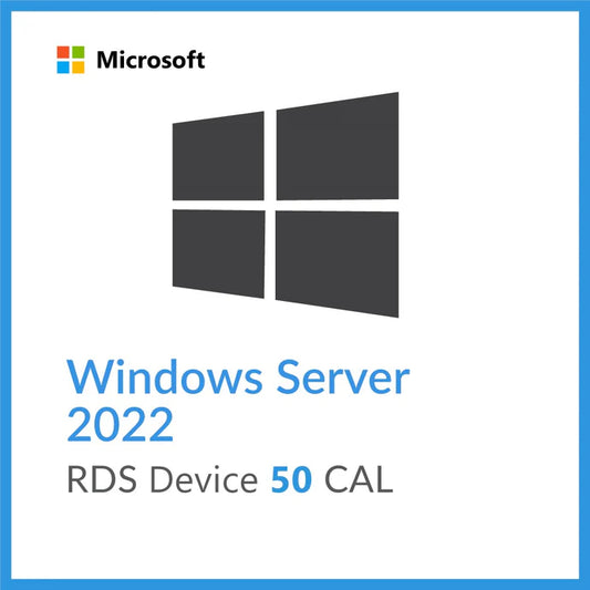 Windows Server 2022 RDS 50 Device CAL Key