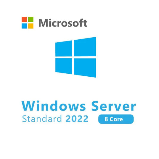 Windows Server 2022 Standard 8 Cores Product Key