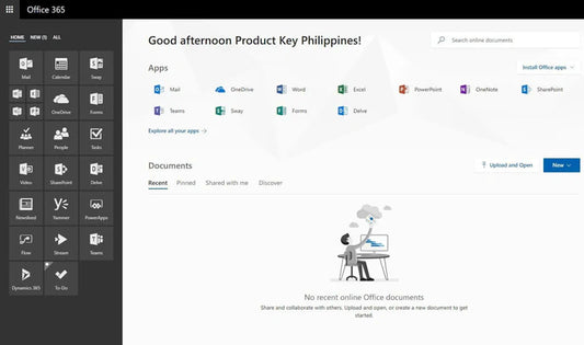 Microsoft Office 365 Professional Plus For 5 Devices, Lifetime PC / MAC